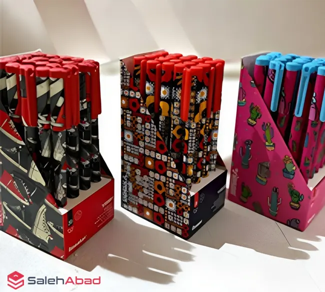 فروش عمده روان نویس طرح دار فانتزی
