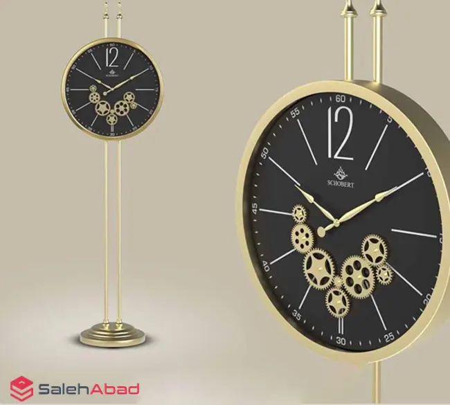 فروش عمده ساعت کنار سالنی فلزی شوبرت