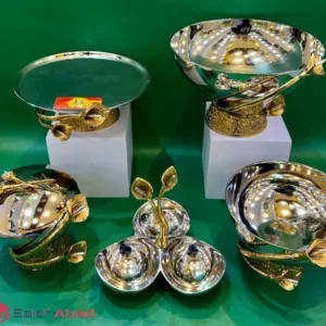 فروش عمده ست پذیرایی آلومینیومی 5 تکه