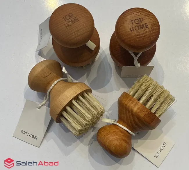 فروش عمده فرچه سینک ظرفشویی چوبی