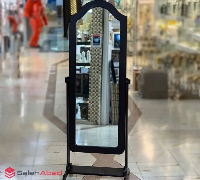 فروش عمده آینه قدی پایه دار چوبی