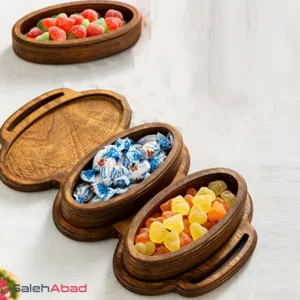فروش عمده اردو خوری دوبل چوبی 3 خانه