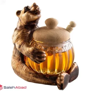فروش عمده ظرف عسل خوری طرح خرس