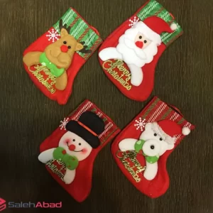 فروش عمده جوراب هدیه کریسمس برجسته
