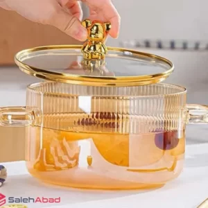 فروش عمده قابلمه پیرکس طرح خرس