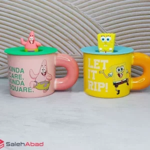 فروش عمده ماگ درب سیلیکونی کارتونی