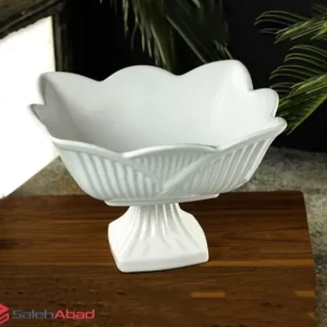فروش عمده کاسه لاله پایه دار سرامیکی