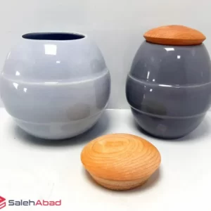 فروش عمده بانکه سرامیکی درب چوبی توکا