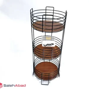 فروش عمده سبد پیاز و سیب زمینی کف چوبی