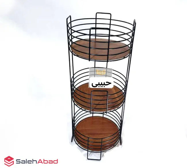 فروش عمده سبد پیاز و سیب زمینی کف چوبی