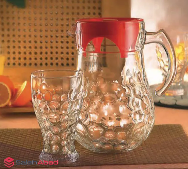 فروش عمده پارچ و ليوان نوری تازه سری ملانی