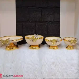 فروش عمده سرویس پذیرایی برنجی پروانه