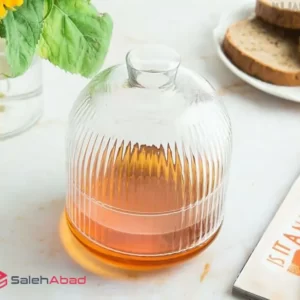فروش عمده عسل خوری شیشه ای لورا