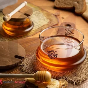 فروش عمده عسل خوری درب چوبی قاشق دار