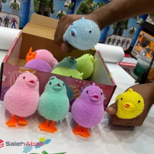 فروش عمده فیجت جوجه رنگی چراغ دار
