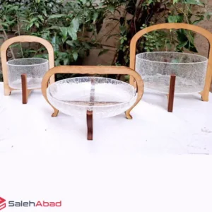 فروش عمده سرویس پذیرایی آبگز دسته چوبی