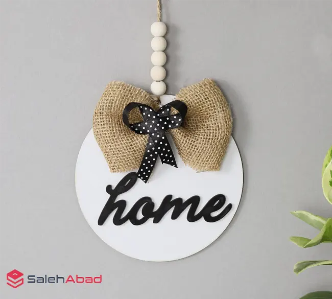 فروش عمده نشانگر چوبی گرد طرح HOME