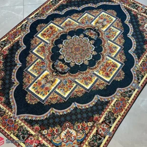 فروش عمده روفرشی طرح فرش مخمل شانل