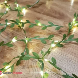 فروش عمده ریسه برگ زیتون چراغ دار