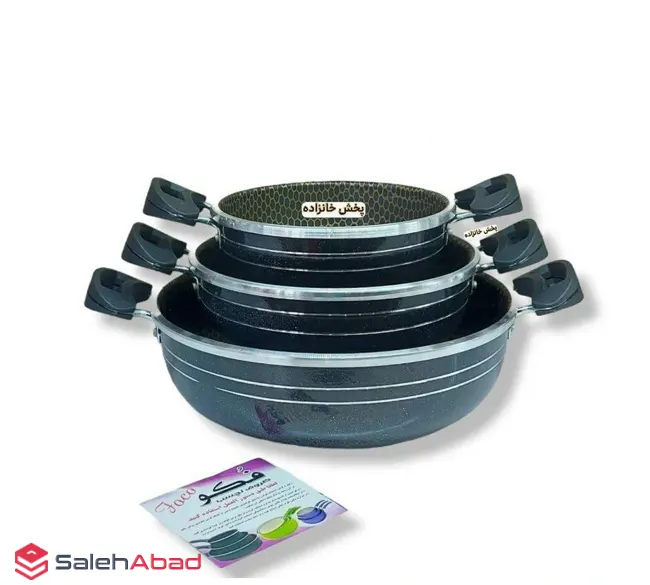 فروش عمده ست ماهیتابه دو دسته فکو