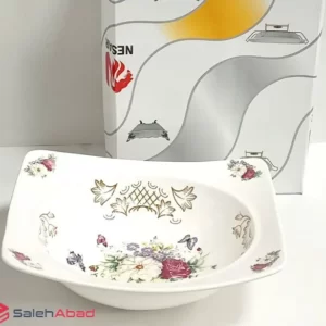 فروش عمده بشقاب سوپ خوری طرح گل
