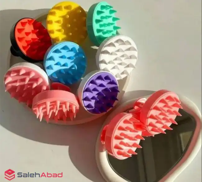 فروش عمده برس ماساژور سر سیلیکونی
