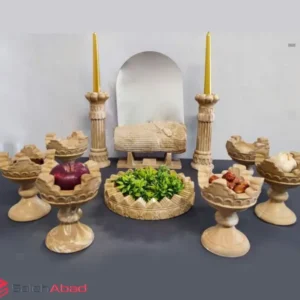 فروش عمده ست هفت سین سنگی 10 تکه