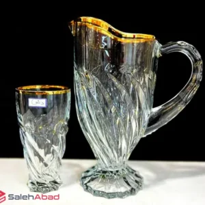 فروش عمده پارچ و لیوان 7 پارچه مدل دنس