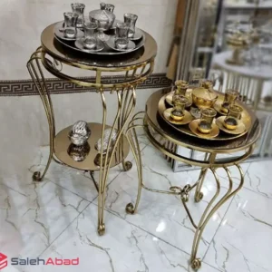 فروش عمده میز عسلی کنار سالنی فلزی