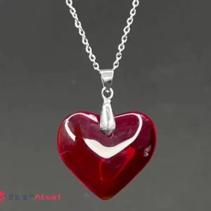 فروش عمده گردنبند دخترانه سنگی طرح قلب