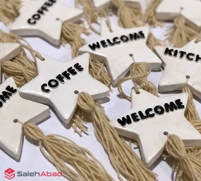 فروش عمده آویز نشانگر سنگی مدل ستاره