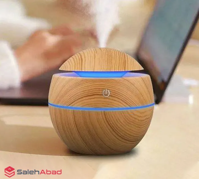 فروش عمده دستگاه بخور سرد کروی طرح چوب