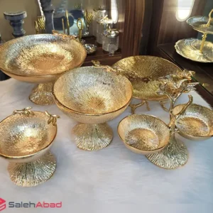 فروش عمده ست پذیرایی آلومینیومی سولو 5 تکه