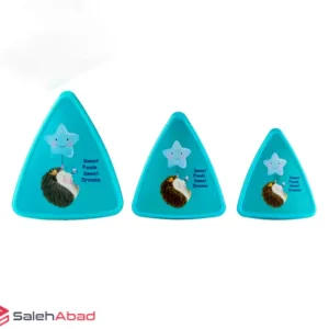 فروش عمده ظرف غذا مثلثی 3 تایی