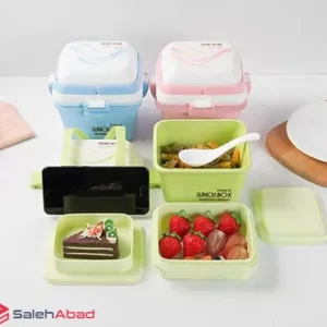 فروش عمده ظرف غذا 3 خانه LUNCH BOX