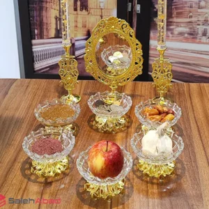 فروش عمده هفت سین شیشه ای 9 تکه