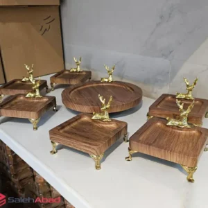 فروش عمده هفت سین چوبی طرح گوزن