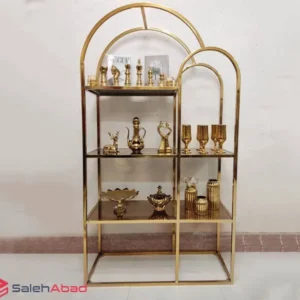فروش عمده ویترین فلزی کنار سالنی گنبدی