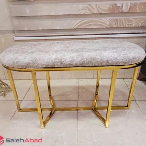 فروش عمده پاف بیضی پایه فلزی
