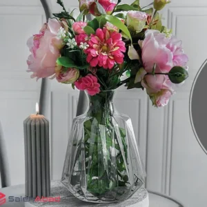 فروش عمده گلدان شیشه ای مدل رزیتا