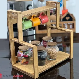 فروش عمده استند چوبی آشپزخانه آویزی
