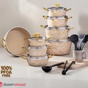 فروش عمده سرویس قابلمه طرح سنگ ماموت