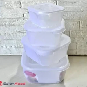 فروش عمده ست ظرف نگهدارنده فریزری 4 تیکه