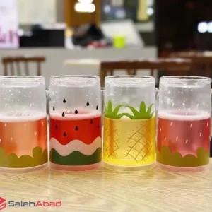 فروش عمده ماگ اسموتی آیس طرح میوه
