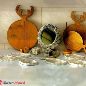 فروش عمده هفت سین سنگی 10 تکه طرح صدف