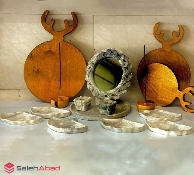 فروش عمده هفت سین سنگی 10 تکه طرح صدف