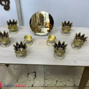 فروش عمده ست هفت سین فلزی مدل تاج