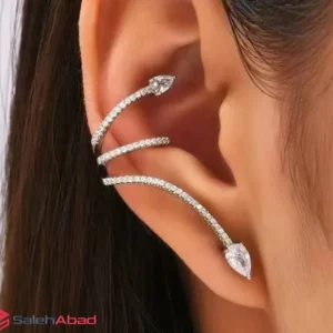 فروش عمده گوشواره دخترانه نگین‌دار