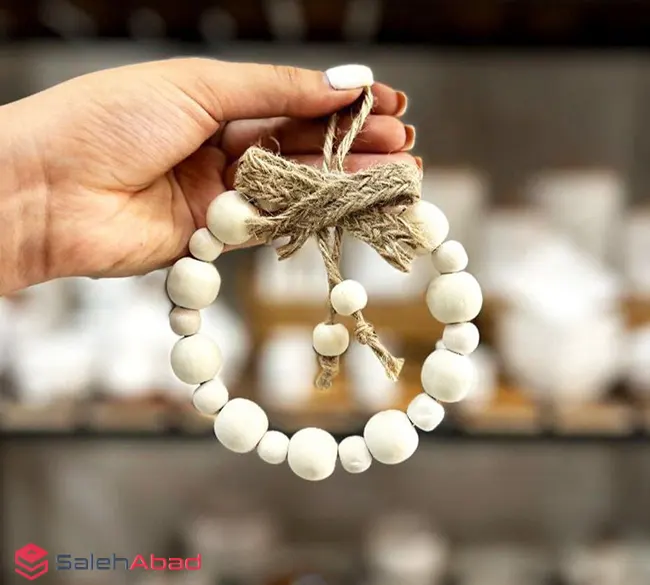 فروش عمده آویز حلقه مهره دار دکوراتیو