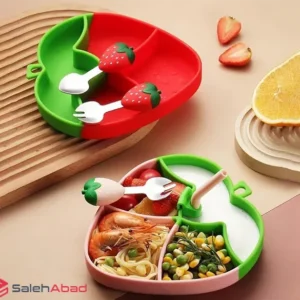 فروش عمده ظرف غذا سیلیکونی توت فرنگی